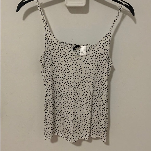 Polka-dot Printed Underwire Camisole For Parties And Dates